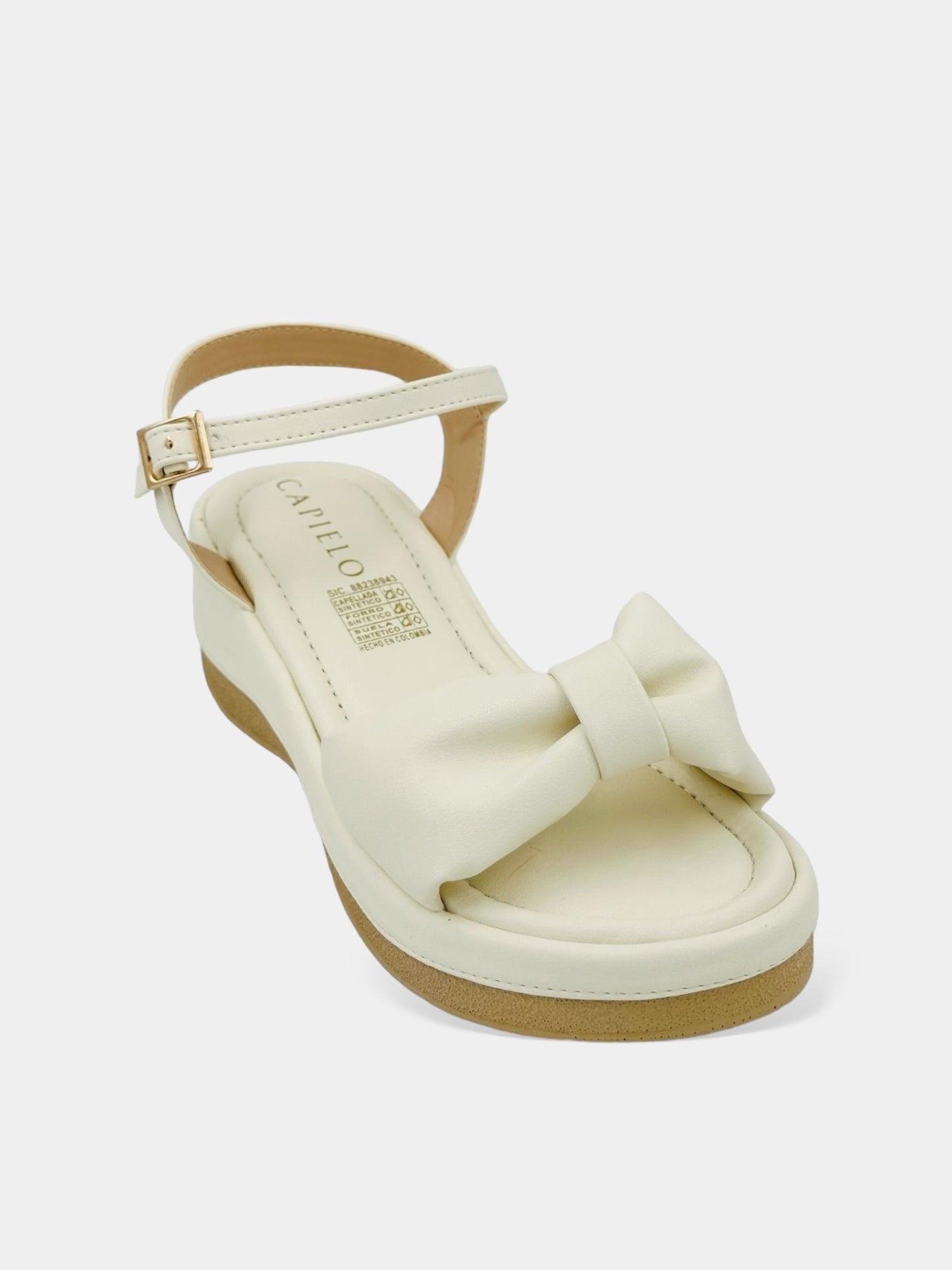 SANDALIA DAMA COLOR TALCO