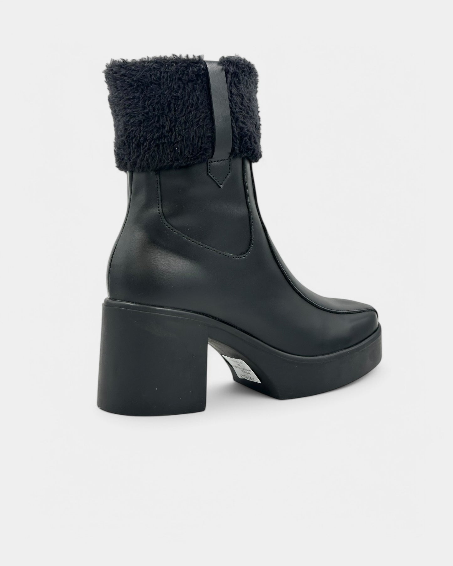 BOTA CAÑA MEDIA DAMA COLOR NEGRO