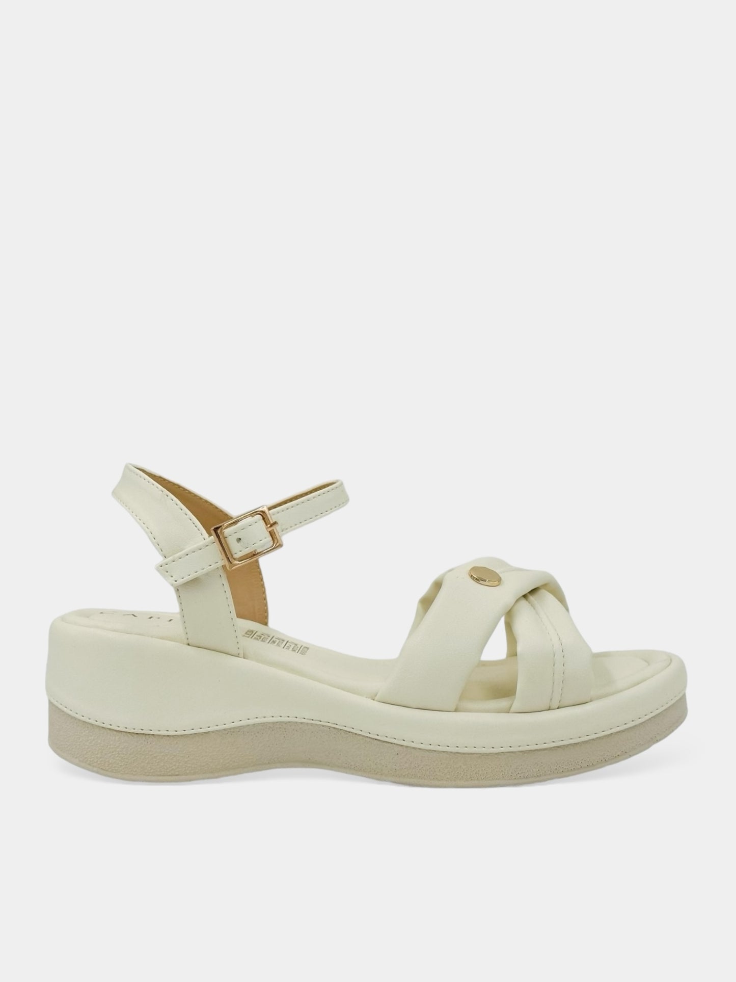 SANDALIA DAMA COLOR TALCO